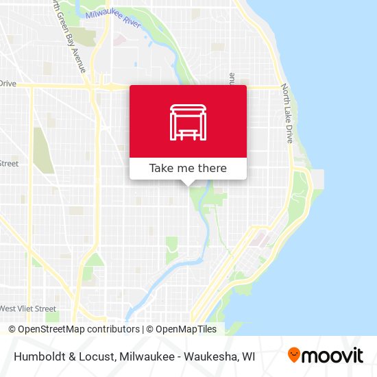 Humboldt & Locust map