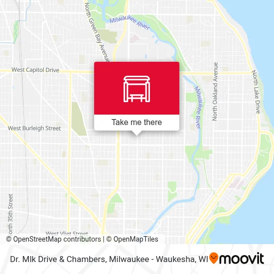 Dr. Mlk Drive & Chambers map