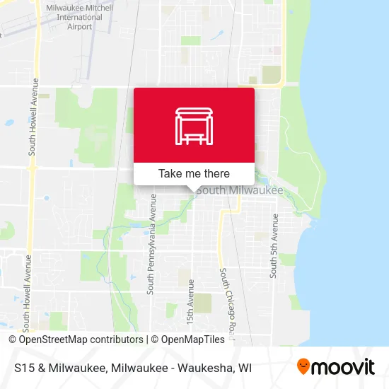 S15 & Milwaukee map