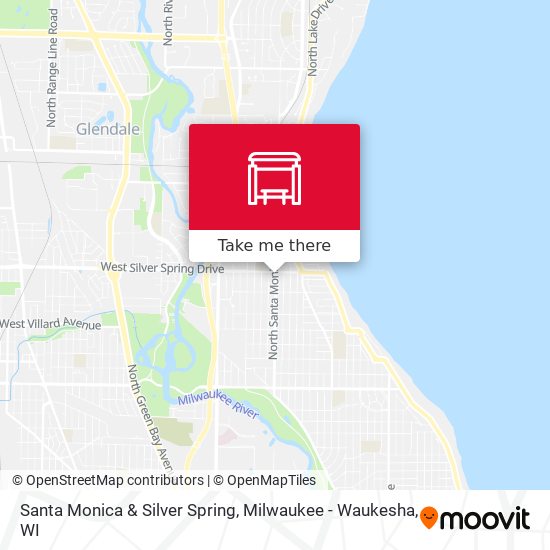 Mapa de Santa Monica & Silver Spring
