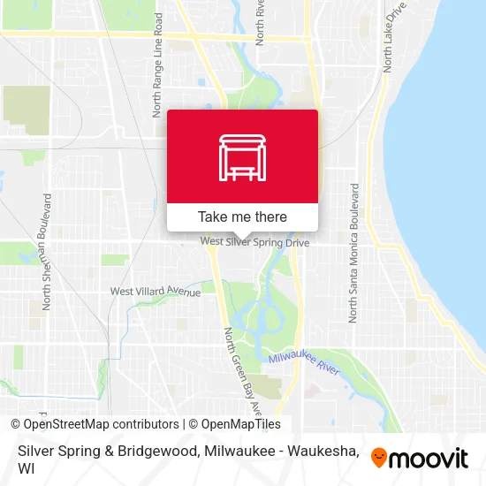 Mapa de Silver Spring & Bridgewood