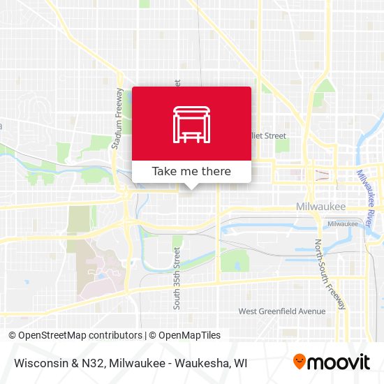 Wisconsin & N32 map
