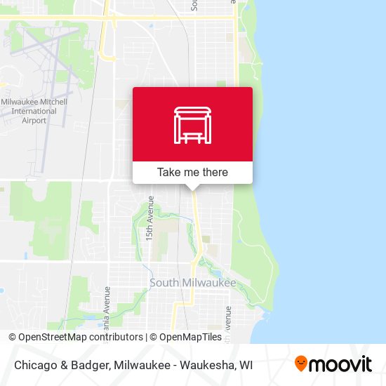 Mapa de Chicago & Badger