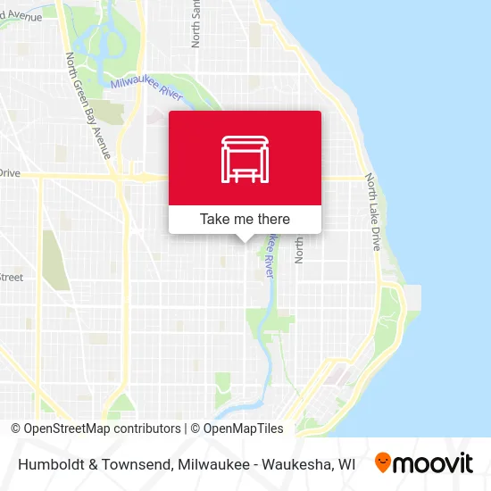 Humboldt & Townsend map