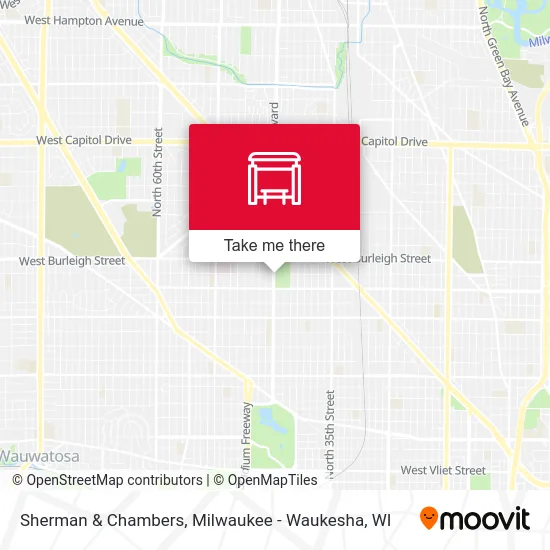 Sherman & Chambers map