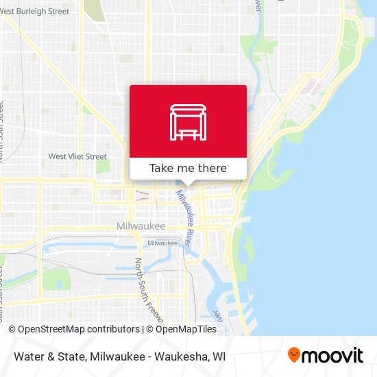Water & State map