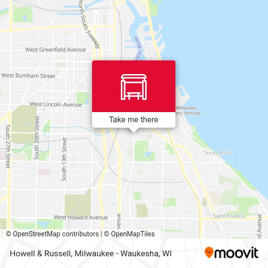 Howell & Russell map