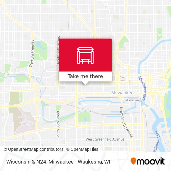 Mapa de Wisconsin & N24