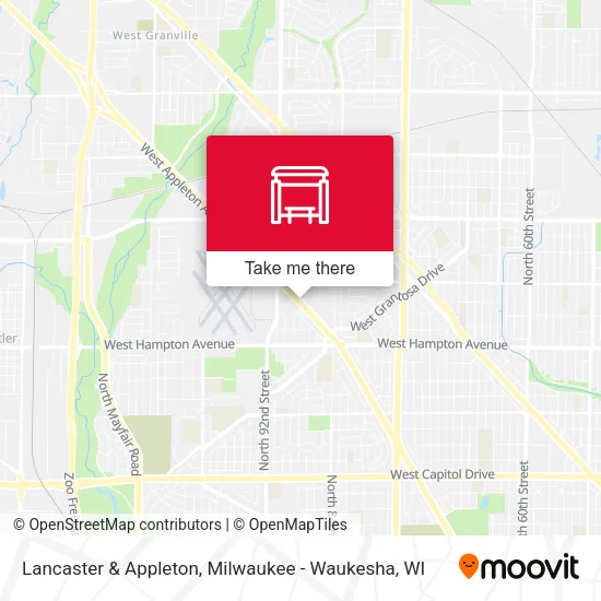 Lancaster & Appleton map