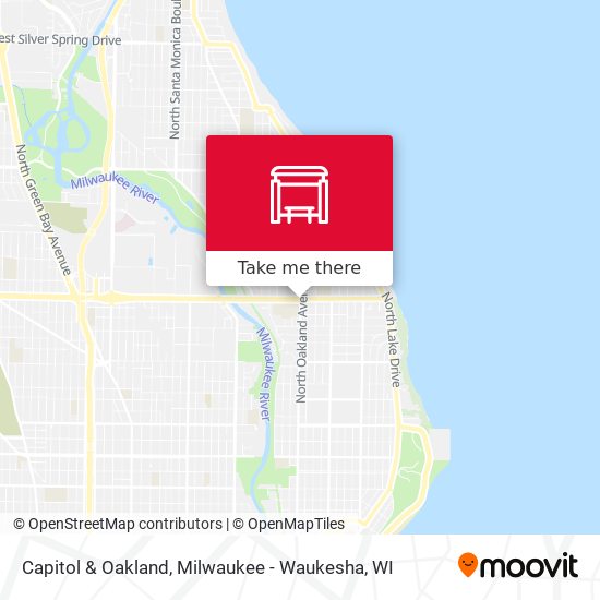 Capitol & Oakland map