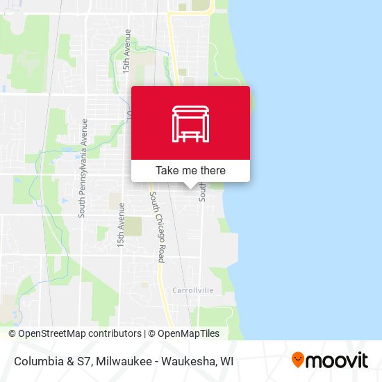 Columbia & S7 map