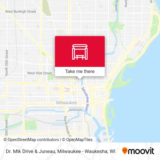 Dr. Mlk Drive & Juneau map