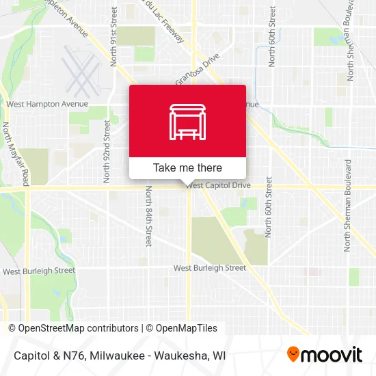 Capitol & N76 map