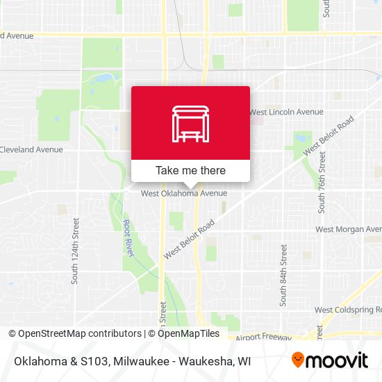 Mapa de Oklahoma & S103