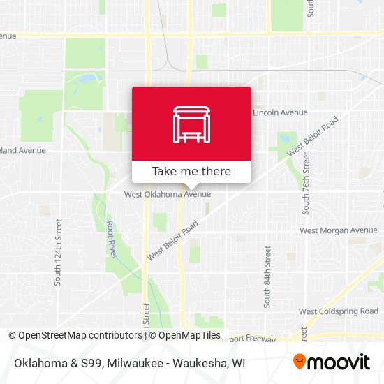 Oklahoma & S99 map