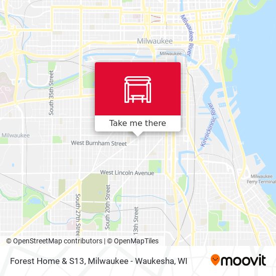 Forest Home & S13 map