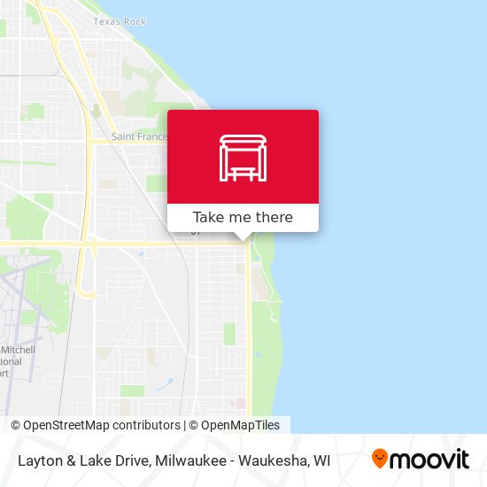 Layton & Lake Drive map