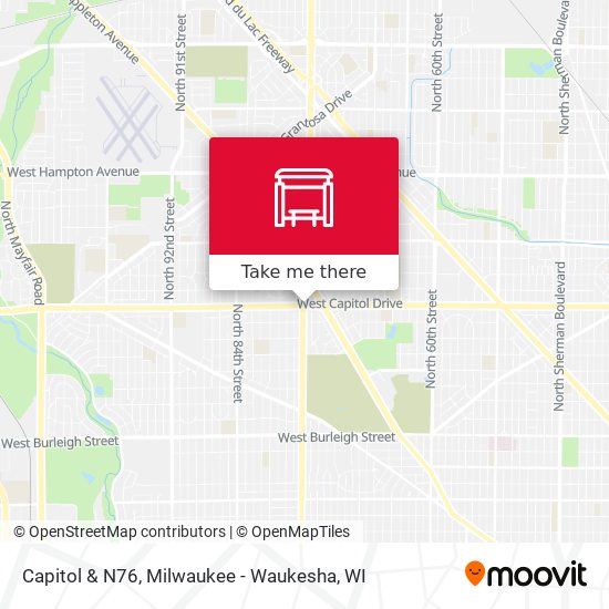 Mapa de Capitol & N76