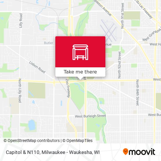 Capitol & N110 map