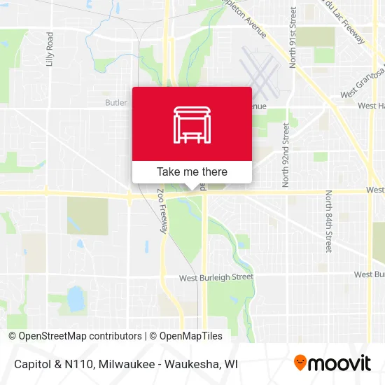 Mapa de Capitol & N110