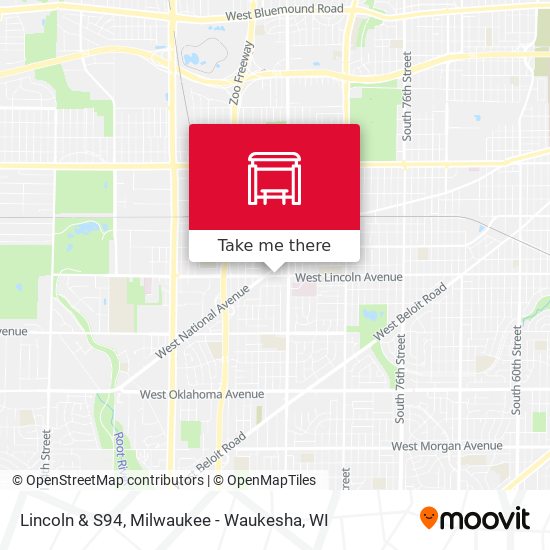 Lincoln & S94 map