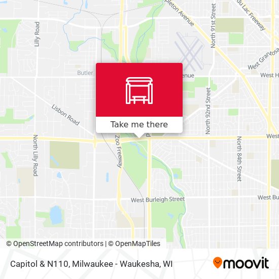 Mapa de Capitol & N110