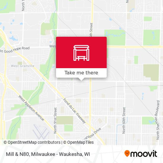 Mapa de Mill & N80