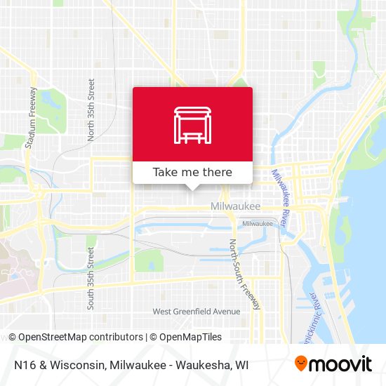 Mapa de N16 & Wisconsin