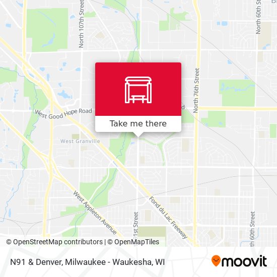 Mapa de N91 & Denver