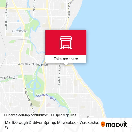 Mapa de Marlborough & Silver Spring