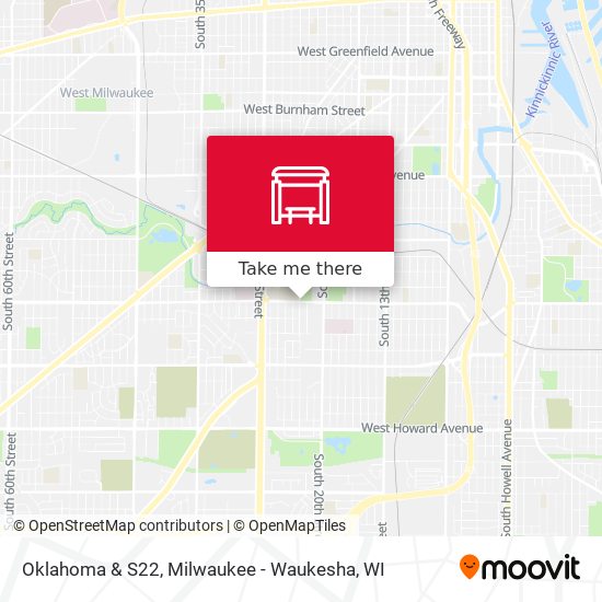 Mapa de Oklahoma & S22
