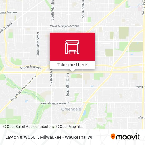 Layton & W6501 map
