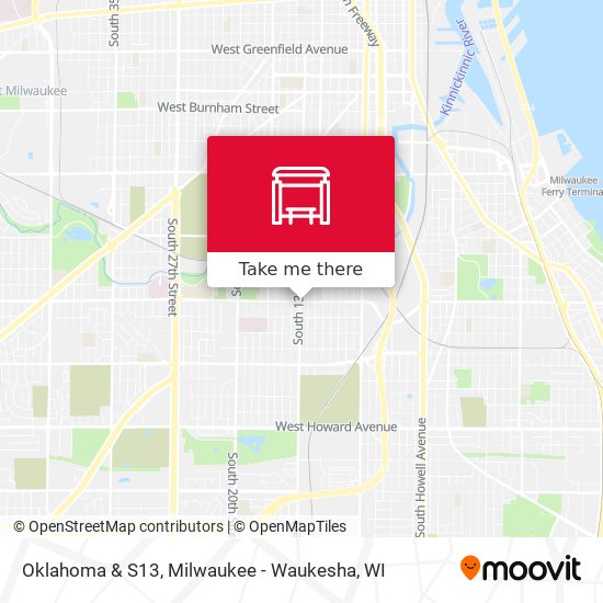 Oklahoma & S13 map