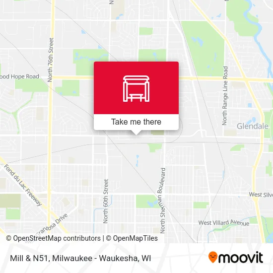 Mill & N51 map