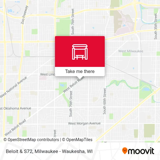 Beloit & S72 map