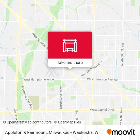 Mapa de Appleton & Fairmount