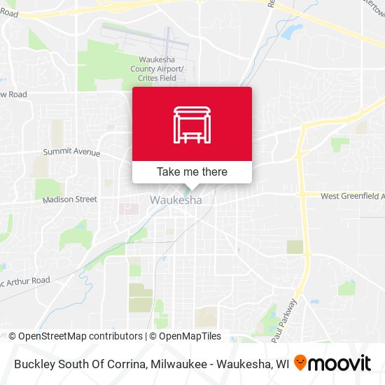 Buckley South Of Corrina map