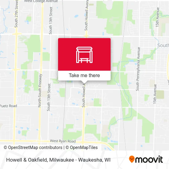 Mapa de Howell & Oakfield