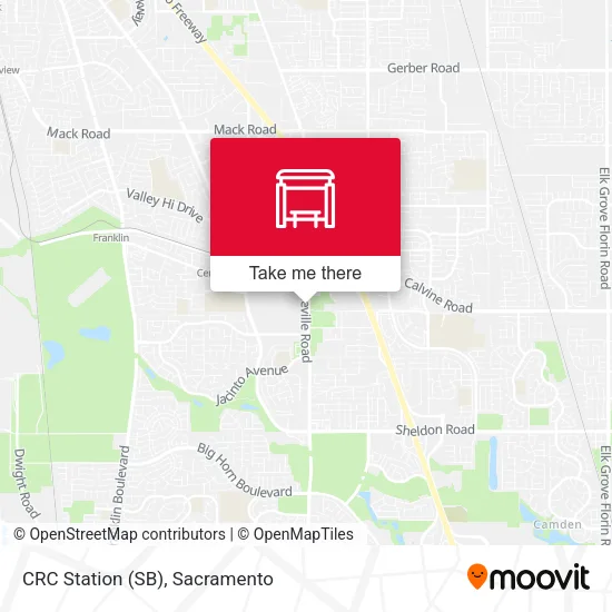 Mapa de CRC Station (SB)