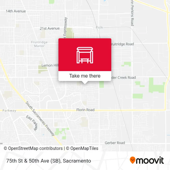 Mapa de 75th St & 50th Ave (SB)