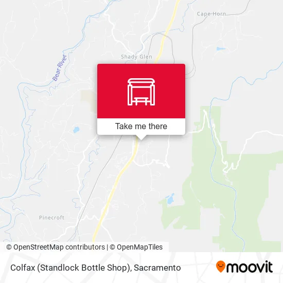 Mapa de Colfax (Standlock Bottle Shop)