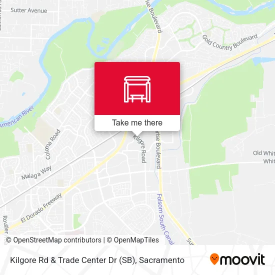 Mapa de Kilgore Rd & Trade Center Dr (SB)