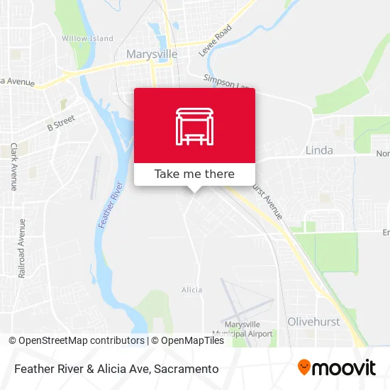Mapa de Feather River & Alicia Ave