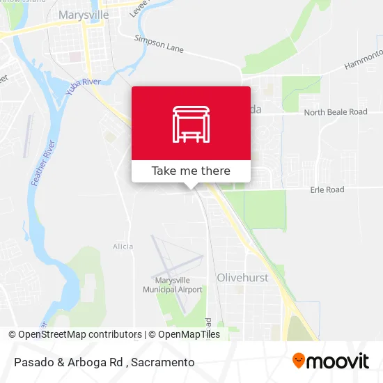 Mapa de Pasado & Arboga Rd