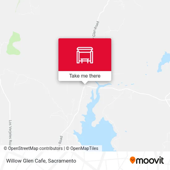 Willow Glen Cafe map