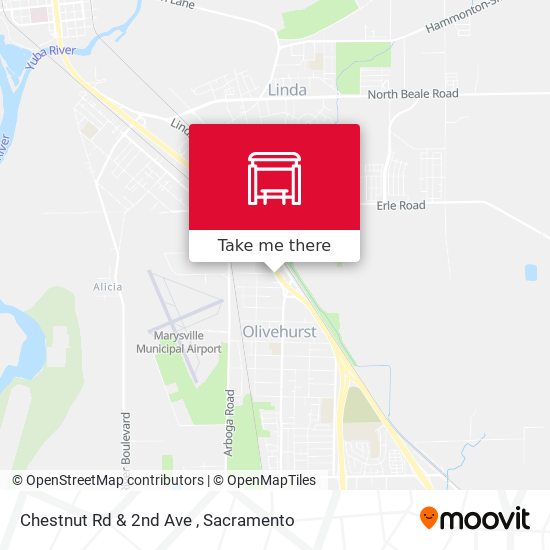 Chestnut Rd & 2nd Ave map