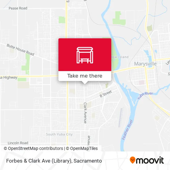 Mapa de Forbes & Clark Ave (Library)