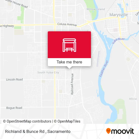 Richland & Bunce Rd map