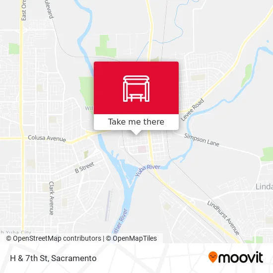 Mapa de H & 7th St