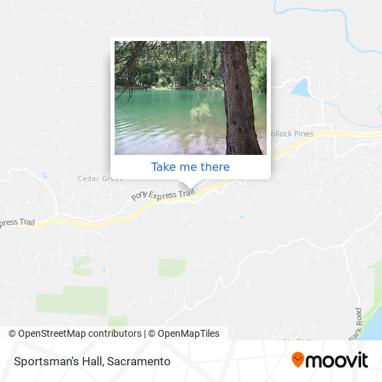 Sportsman's Hall map